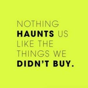 Are you haunted by the items left in stores? 😂